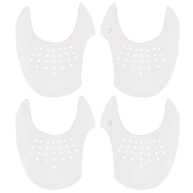 2 Pairs Shoes Crease Protector Toe Box, Prevent Sneaker Shoes Crease Protector for Men and Women 5-12"