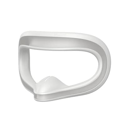 AMVR Silicone Face Cover Compatible with Meta/Oculus Quest 3S Accessories, Sweatproof Face Pad, Immersive VR Experience (Grey)