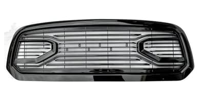 Front Grille for 2013-2018 Dodge Ram 1500 Big Horn Style Grill (Gloss black)