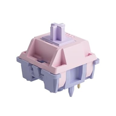 Akko V3 Fairy Linear Silent Keyboard Switch for Mechanical Gaming Keyboard, 5-Pin 50gf Quiet Switches with Standard MX Structure (45pcs)