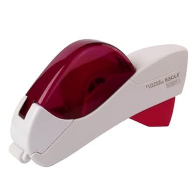 Eagle Automatic Tape Dispenser and Tape Gun. Free 1/2" (12 mm) and 3/4" (19 mm) Tape. Ideal for Taping Gifts, Packages, Scrapbooks and Envelopes (White)
