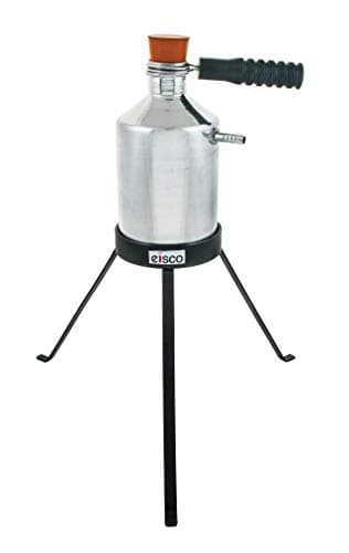 Eisco Labs Laboratory Steam Generator, 1 Liter, Cast Base, Aluminum Can
