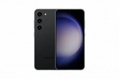 Samsung Galaxy S23 5G (128GB) AI Enabled, 6.1" 120 Hz AMOLED Adaptive Display, 50MPCamera, 8K Video, Nightography, Unlocked (with 45W Super Fast Charger) - Phantom Black (Renewed)