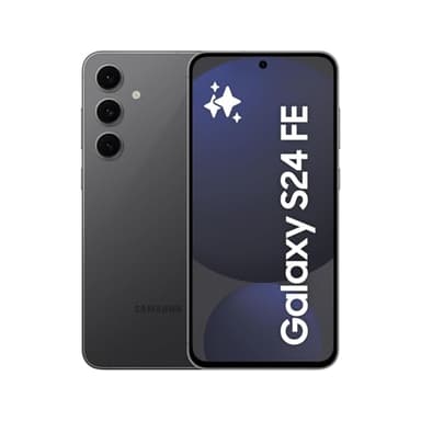 Samsung Galaxy S24 FE 128GB, Galaxy AI, 6.7" 120 Hz AMOLED Display, 50MP Camera, 8K Video, Unlocked Smartphone (CAD Version & Warranty) - Graphite (Renewed)