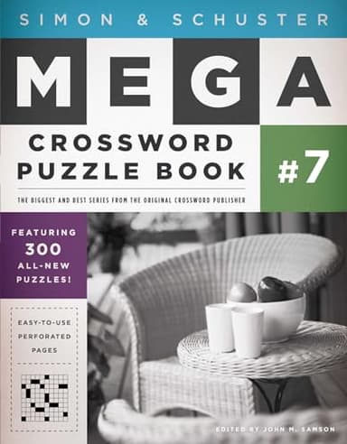 Simon & Schuster Mega Crossword Puzzle Book #7 (Volume 7)
