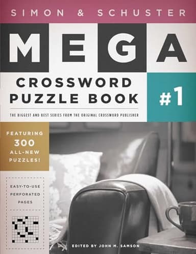 Simon & Schuster Mega Crossword Puzzle Book #1 (Volume 1)
