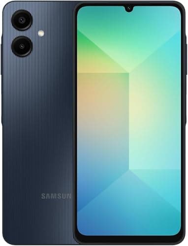 SAMSUNG Galaxy A06 4G LTE (64GB + 4GB) Factory Unlocked 6.7" Dual Sim 50MP Dual Cam - Black