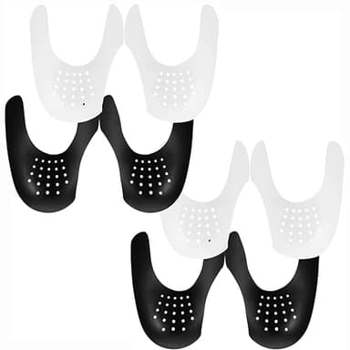 Shoes Crease Protector Against Shoe,4 Pairs Crease Guards Anti Crease Shoes Protector for Women and Men,Two Sizes for Men And Two Sizes for Women(S+L)