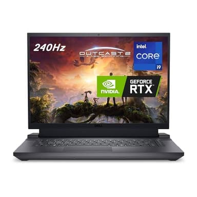 Dell G16 7630 Gaming Laptop - 16-inch QHD+ 240Hz 3ms Display, Intel Core i9-13900HX, 16GB DDR5 RAM, 1TB SSD, NVIDIA GeForce RTX 4070 8GB GDDR6, Windows 11 Home, Onsite Service - Metallic Nightshade