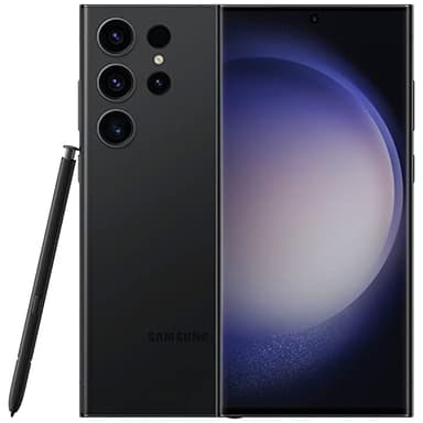Samsung Galaxy S23 Ultra 5G (512GB) Galaxy AI Enabled, 6.8" 120 Hz AMOLED Display, S-Pen, 200MP Camera, 8K Video, Nightography, (with 45W Super Fast Charger) - Phantom Black (Renewed)
