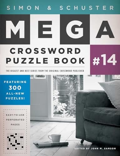 Simon & Schuster Mega Crossword Puzzle Book #14 (Volume 14)