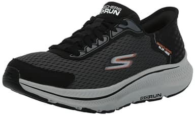 Skechers Men's Hands Free Slip-ins Go Run Consistent 2.0 Empowered Sneaker, Black/Charcoal, 13 X-Wide
