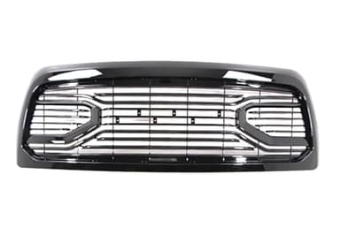 Front Bumper Grille For 2013-2018 Dodge Ram 2500/3500 Gloss Black Big Horn Style Grille Grill For Ram