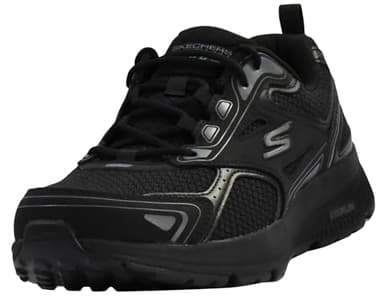 Skechers Men's GOrun Consistent-Athletic Workout Running Walking Shoe Sneaker with Air Cooled Foam, Black/Charcoal, 13 X-Wide