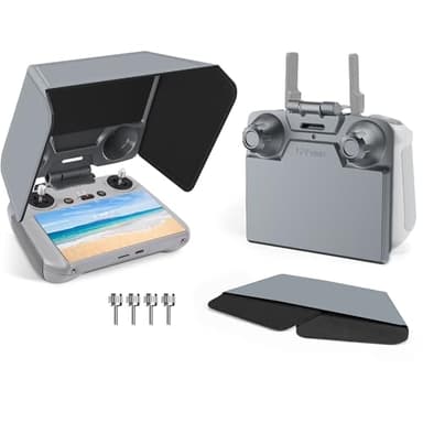Magnetic Sun Hood with Screen and Joysticks Protection for DJI Mini 4 Pro & Mavic Air 3/3S RC 2-3-IN-1 RC2 Remote Controller Sunshade Cover Accessory