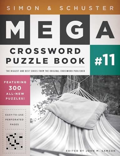 Simon & Schuster Mega Crossword Puzzle Book #11 (Volume 11)
