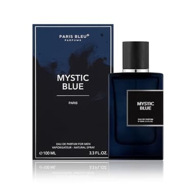 Cyrus Mystic Blue Eau De Parfum for Men | Long Lasting Perfume for Hours | Natural Spray | Suitable for Night Party, Office Meetings & Daily Use | 100ml