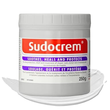 Sudocrem - Diaper Rash Cream for Baby, Soothes, Heals, and Protects, Relief and Treatment of Diaper Rash, Zinc Oxide Cream - 250g