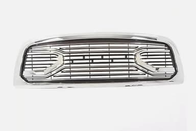 Front Grille for 2013-2018 Dodge Ram 1500 (Incl. 2019-2023 Ram 1500 Classic) Big Horn Style Grill (Chrome)