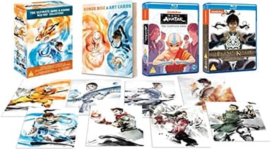 The Ultimate Aang and Korra Collection + Bonus Disc and Art Cards [Blu-ray]