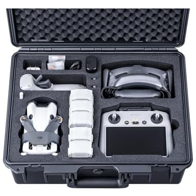 Lykus Titan MM420 Waterproof Hard Case for DJI Mini 4 Pro/Mini 3 Pro, Goggles 3/2/Integra, RC Motion 3/2, DJI RC2/RC/RC-N2/N1 and Accessories [CASE ONLY]