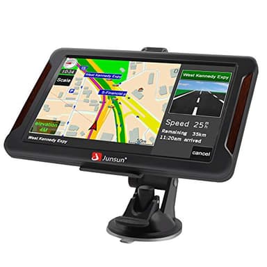 New GPS Navigation for Car 7 Inch Vehicle GPS Navigation 8G Memory Portable Truck Navigator HD Touch Screen North America Lifetime Maps Update Latest in 2025 Contains USA, Canada, Mexico