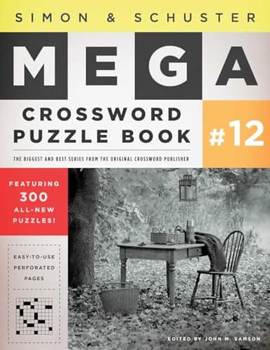 Simon & Schuster Mega Crossword Puzzle Book #12 (Volume 12)