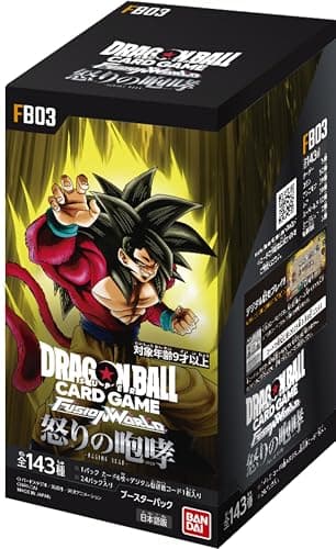 Dragon Ball Super Fusion World Box Raging Roar FB03 ENG