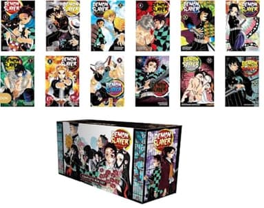 Library of The Demon Slayerr Manga Volumes 1-23 Complete Box Set Volumes
