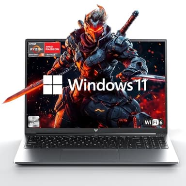 ACEMAGIC Gaming Laptop AMD Ryzen 7 6800H Radeon 680M 16-in AMD laptops 16GB DDR5 (2 * 8GB, Dual Channel) 512GB NVMe SSD Dual Fan Numeric & Backlit Input WiFi 6 Type-C*2 USB 3.2 HDMI 3.5mm Audio